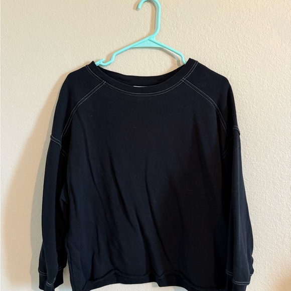 SAGE Collective Black Long Sleeve Top - Picture 1 of 3